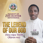 THE LEGEND OF OUR GOD