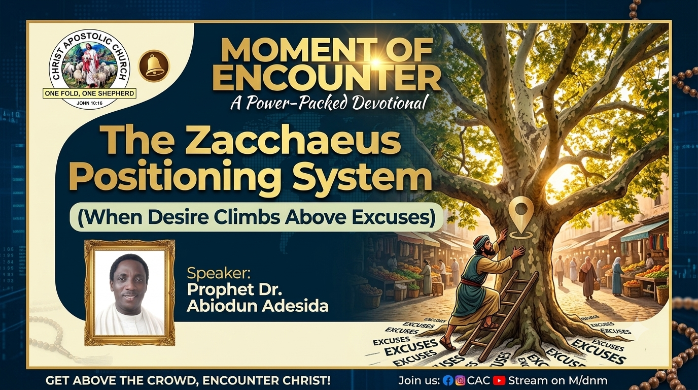 ZACCHAEUS POSITIONING SYSTEM