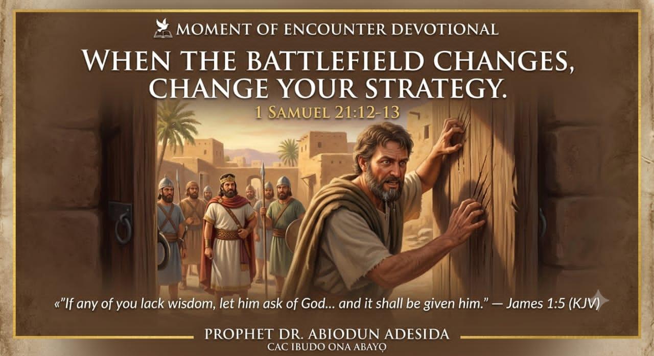 WHEN THE BATTLEFIELD CHANGES, CHANGE YOUR STRATEGY